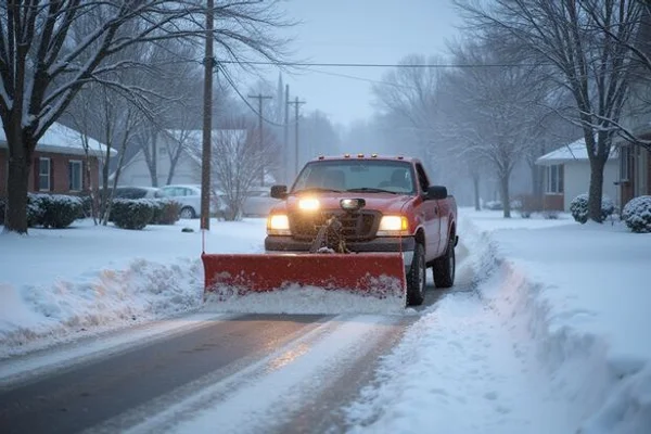Snow Plowing & Ice Management Southington service detail