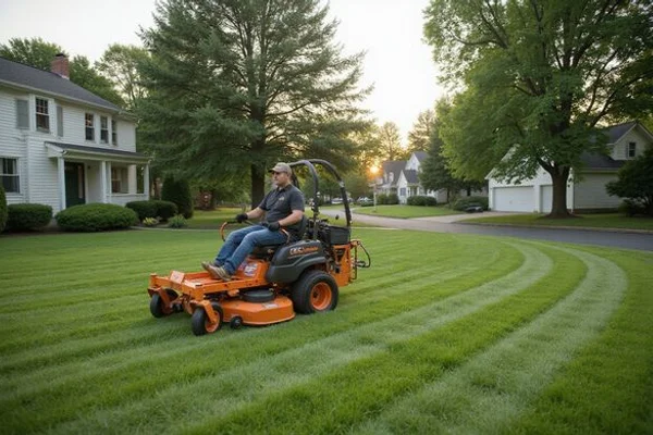 Lawn Mowing & Maintenance Southington service detail